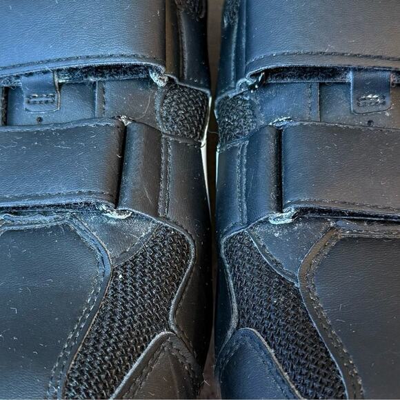 Peloton Cycling Shoes w/Delta Cleats Hook-And-Latch Closure Black Red Size EU 45 - Picture 7 of 11